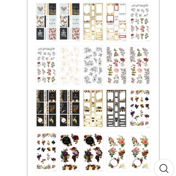 The Happy Planner Flower Power Mega Value Pack Stickers - Picture 4 of 7